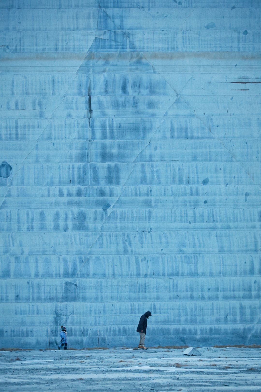 废弃的房山岩地质公园❄️徒步赏冰看怪石