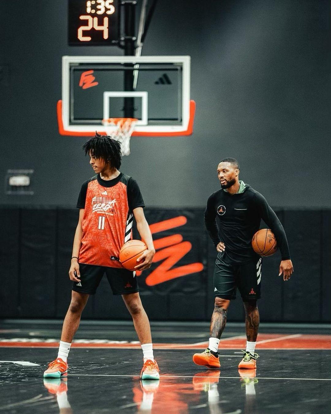 #SNEAKERS ON COURT# DAME9©️adidasBasketb