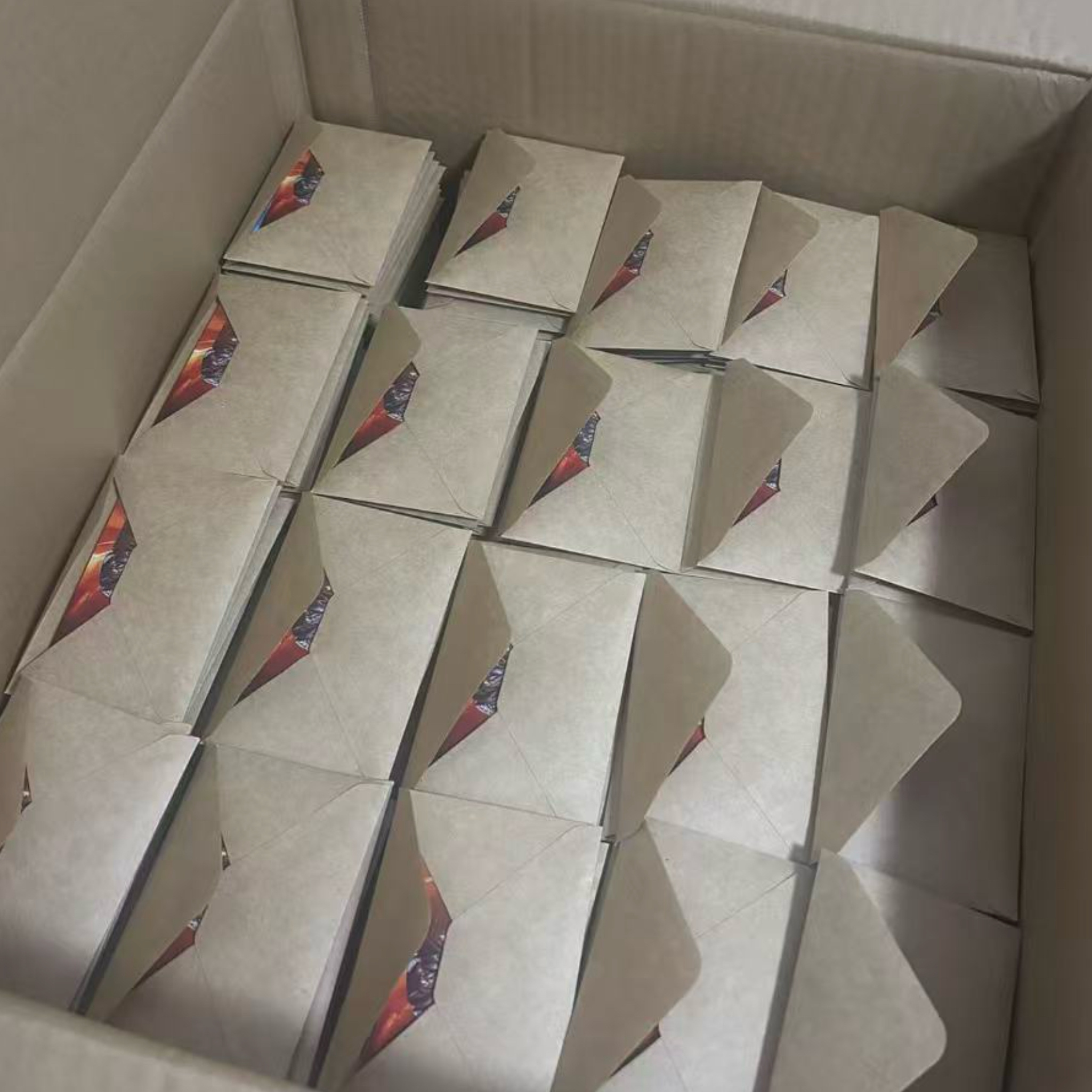 1000多份物料全部打包好了