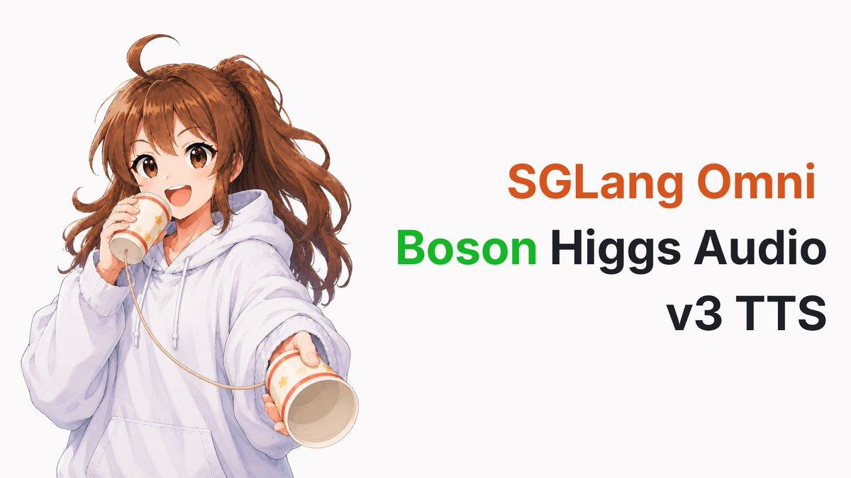 Boson AI推出约4B参数聊天原生TTS模型Higgs Audio v3，基