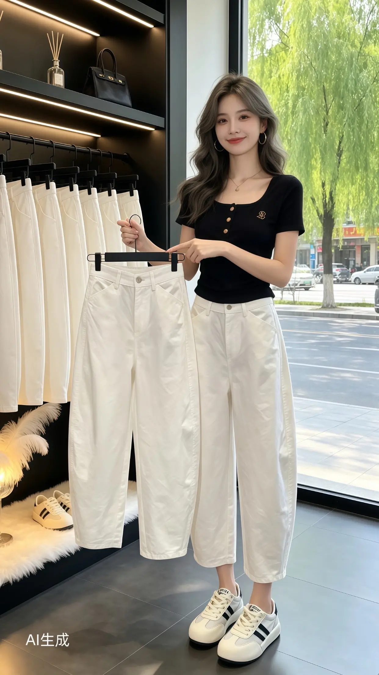 休闲减龄穿搭 穿出自己的风格 夏季穿搭 一眼就爱上的神裤 通勤搭配