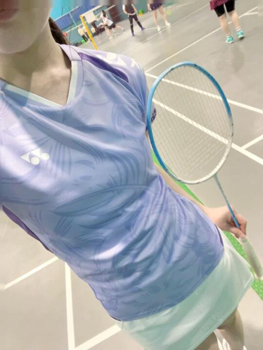 🏸女双暴汗2小时，又开心了～