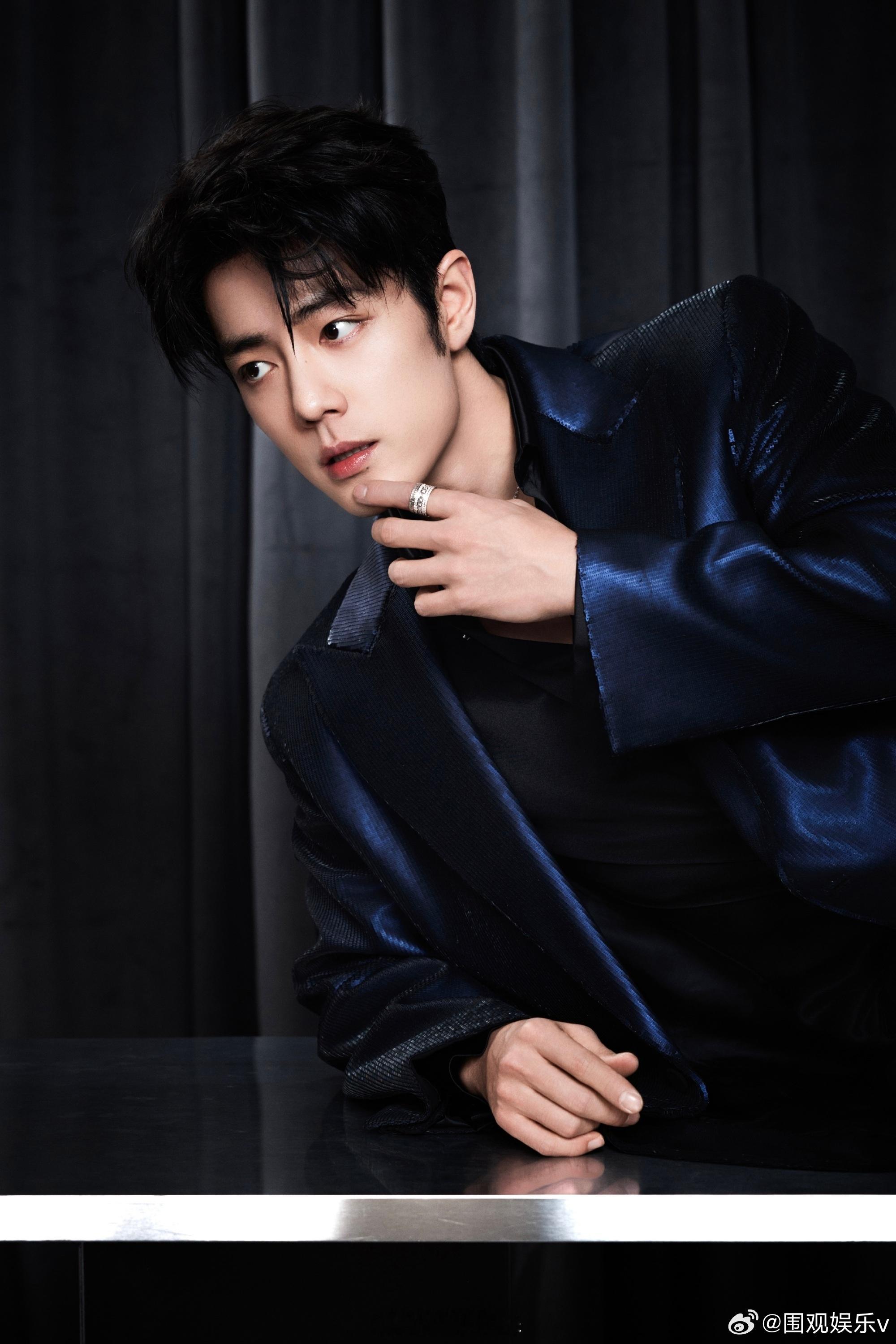 肖战完全蓝色魅魔来的肖战蓝色的魅惑 肖战完全蓝色魅魔来的 