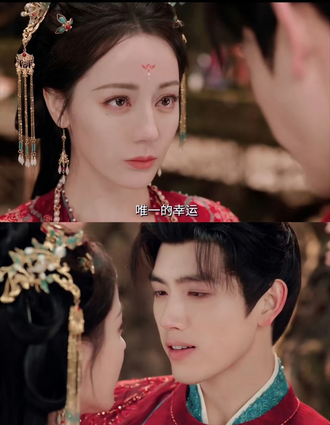 段胥这个角色真的像是为阿瑟量身打造的一样！新郎官造型一身正红，挺拔俊朗的模样让人