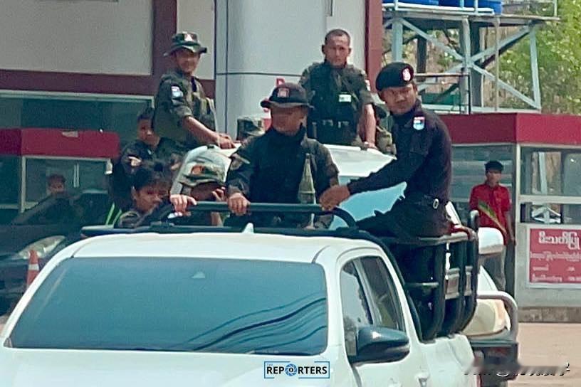 4月11日，已经从缅甸东部境内妙瓦底地区，撤离的妙瓦底电诈武装集团头目，奇督率领