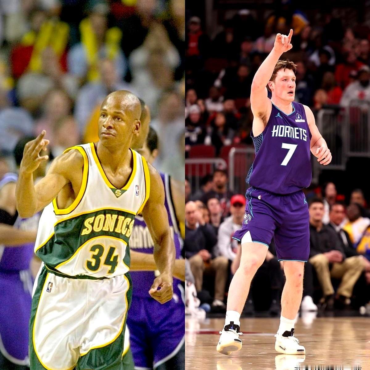 新秀要拿NBA三分王了！
 

黄蜂4号秀克尼佩尔，本赛季投进270记三分，命中