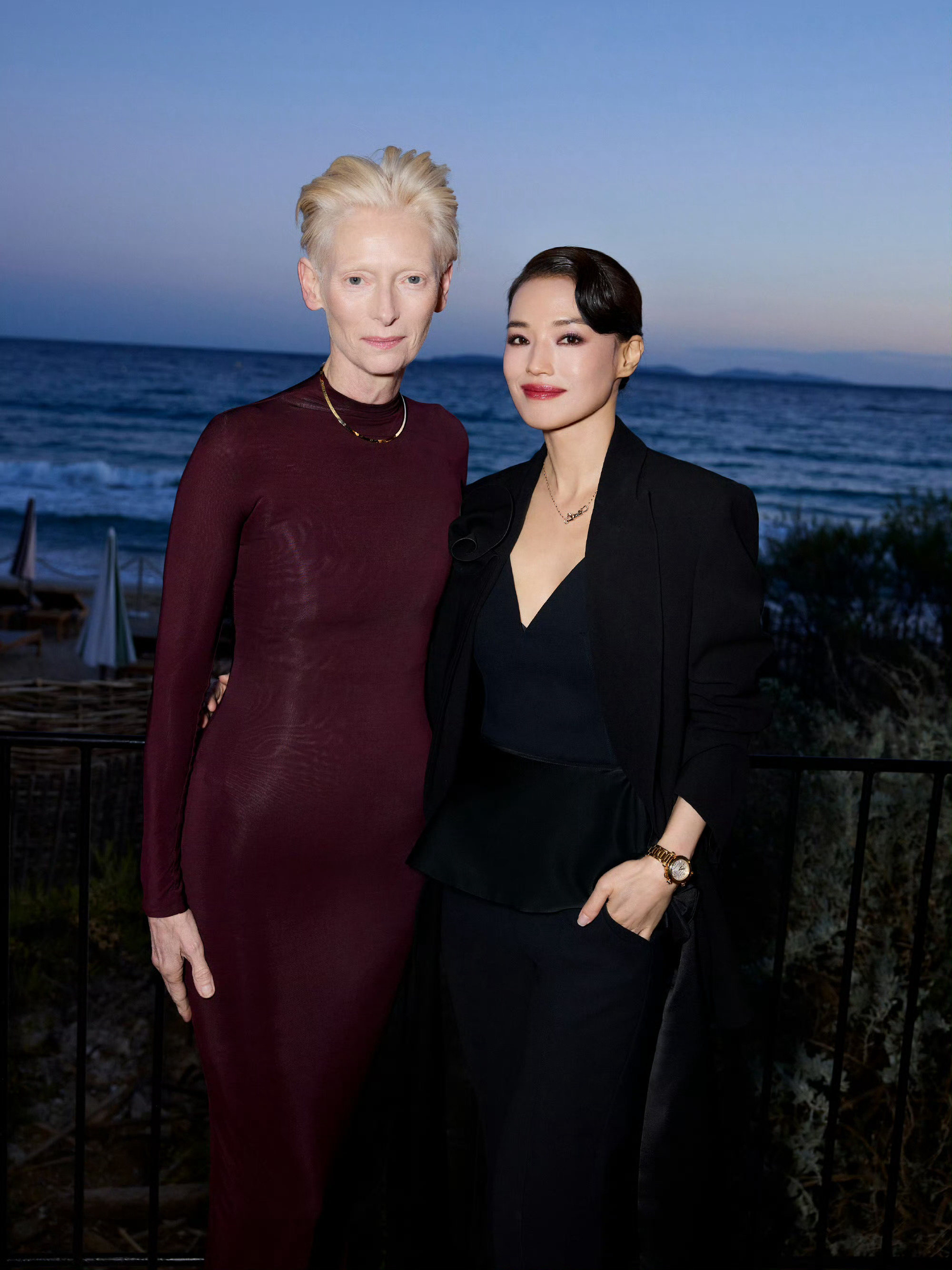 舒淇 & Tilda Swinton ，多么美妙的同框两位一同出席Cartier