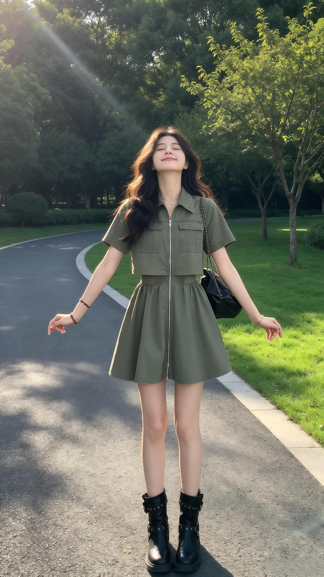 夏日学院风套装 韩系穿搭夏季穿搭穿搭 ootd穿搭