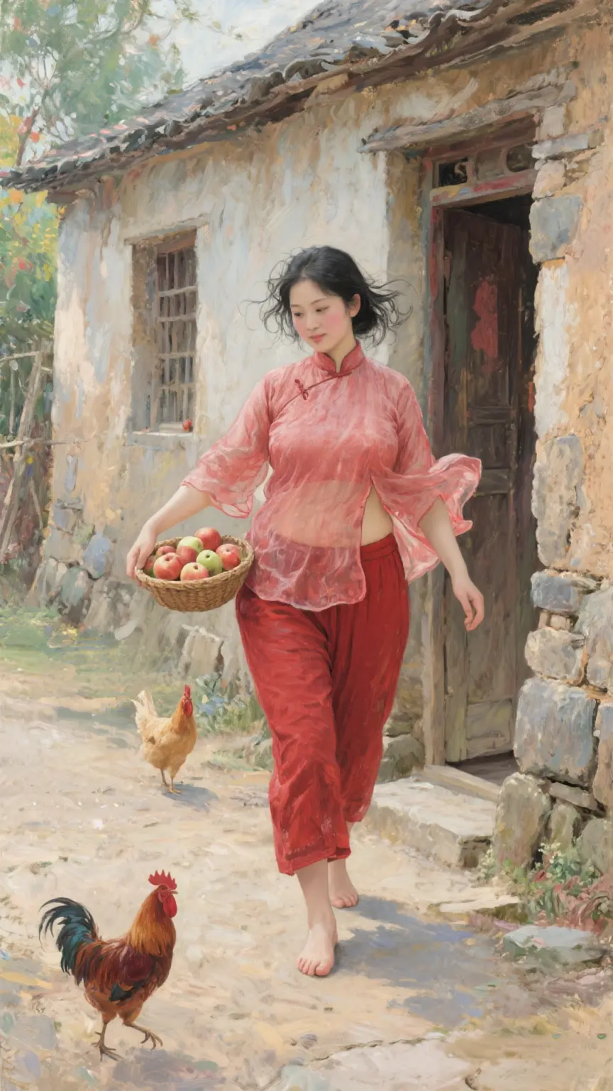 带你走进画里 画中生活