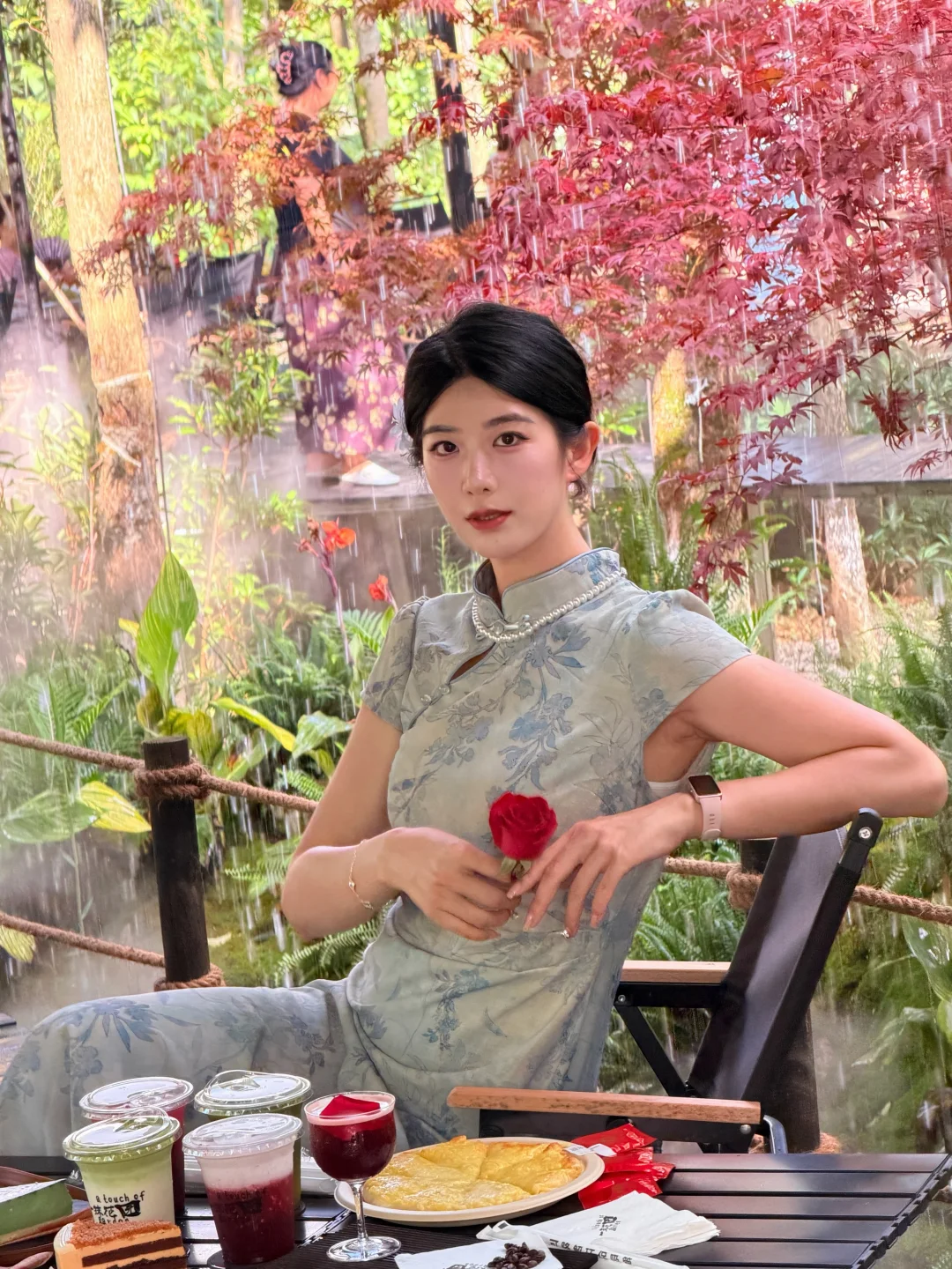 来贵阳必打卡的户外超美花园雾境咖啡☕️