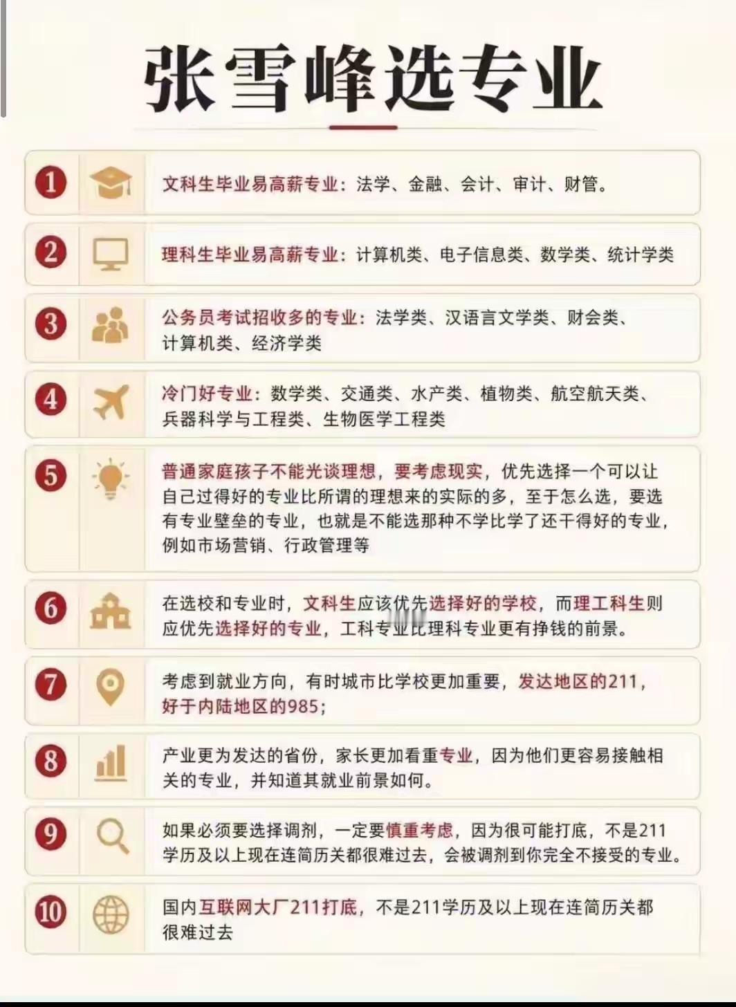 作者加速成长计划浏览量高达几百万的张雪峰老师选专业版本，不得不说张雪峰老师考虑的