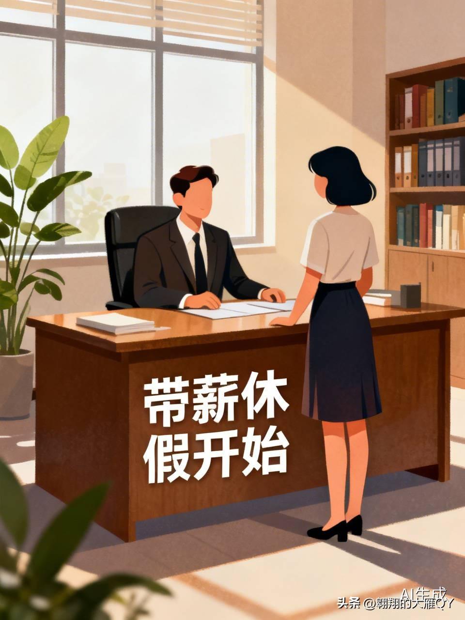 有个女员工跑去找男老板，笑嘻嘻地说：“老板，我考你个问题哈。你要是能答对，我就免