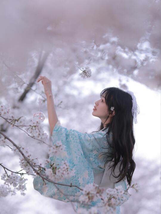 樱花树下，你是我的春天🌸