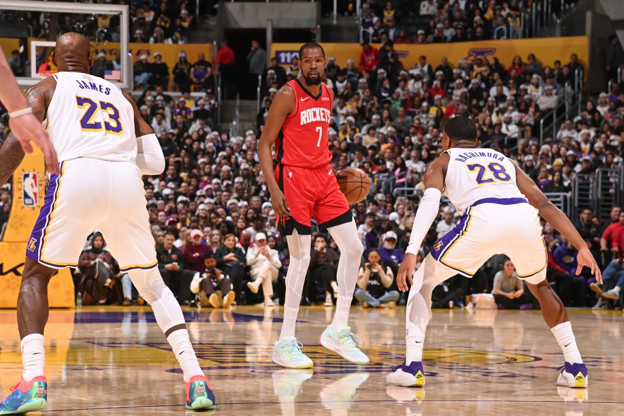 杜兰特今天因膝盖伤势缺席G1火箭vs湖人NBA