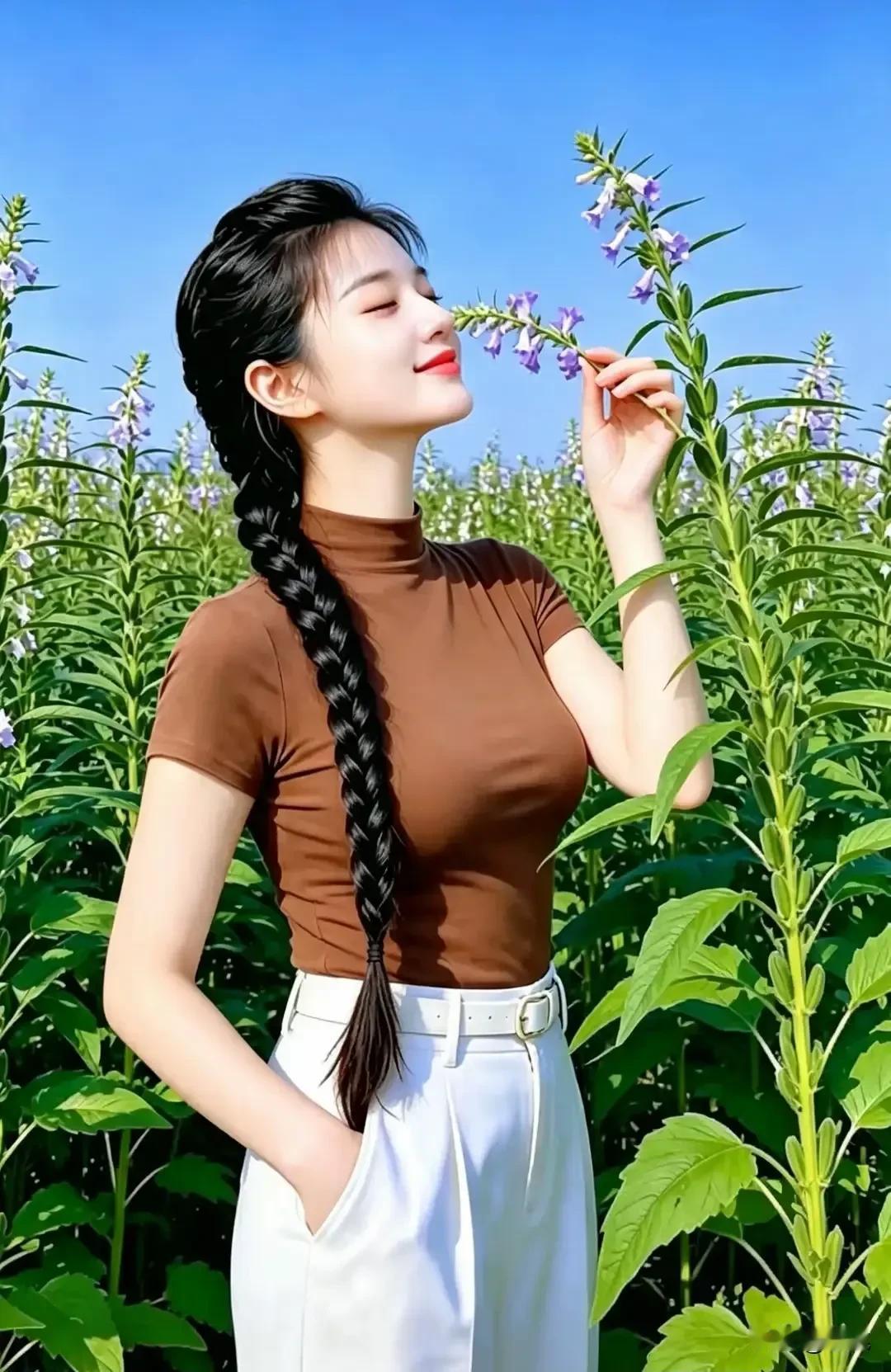 《芝麻开花节节高》
生命如芝麻开花，
每一节都是向上的宣言。
低谷时扎根，顺境时