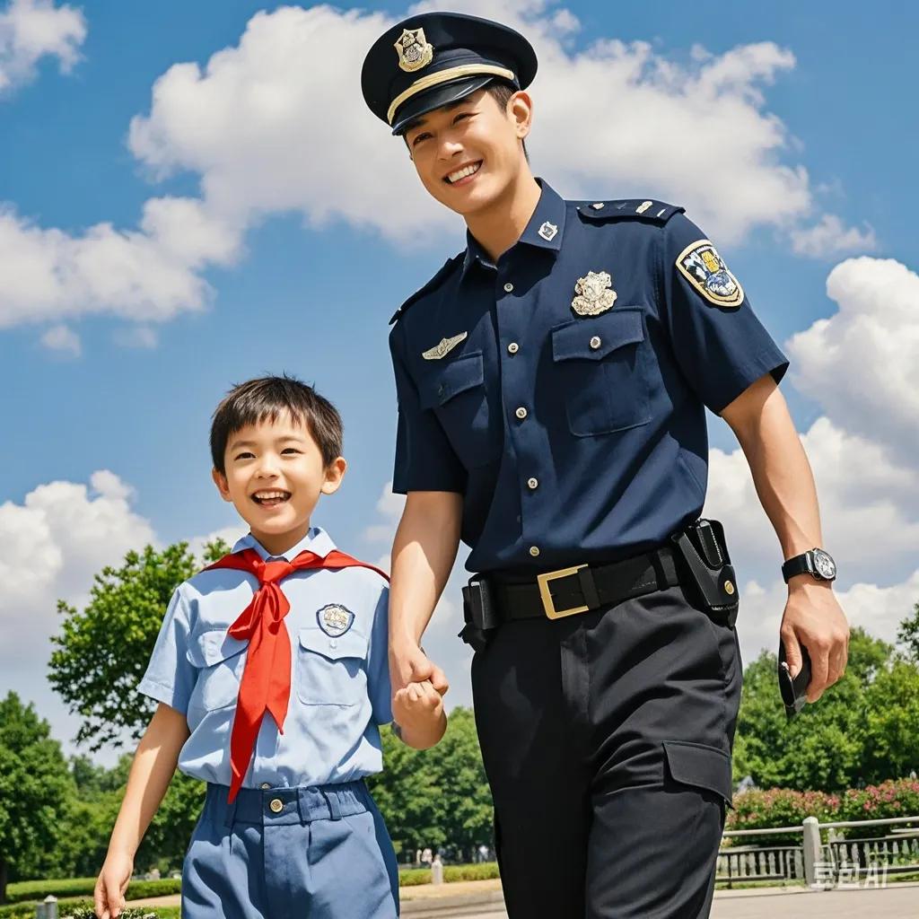 一儿童异物卡候路过民警20秒除惊险！孩子被异物卡住喉咙，命悬一线！近日在内蒙古二