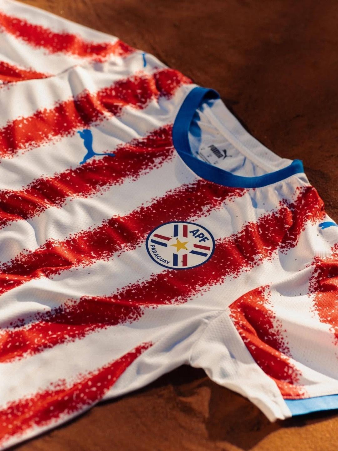 巴拉圭发布2026全新主场球衣。贤聊球衣球衣资讯彪马