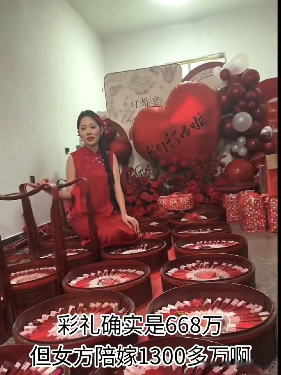 现在江西等地区彩礼水涨船高，彩礼一年比一年高，现在的年轻人还有多少能靠自己拿出彩