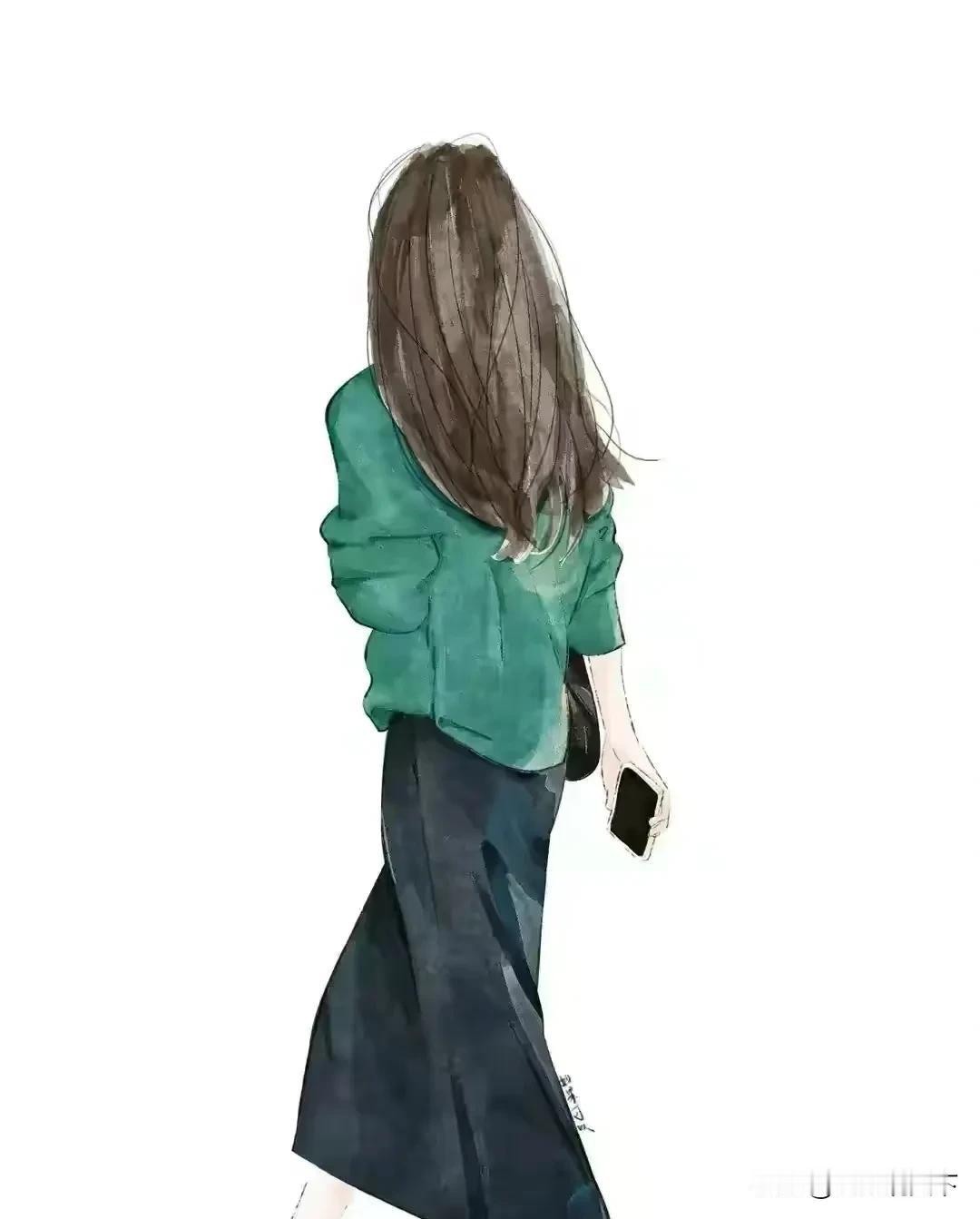 睿智的女子，专注逐梦前行，

懵懂的女子，困于祈求温情。

自立的光芒熠熠生辉，