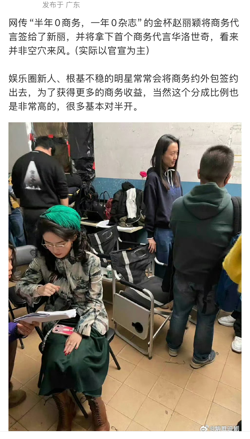 85花未解之谜：赵丽颖在电视剧领域已经功成名就了，为什么商务代言这么虐？ ​​​