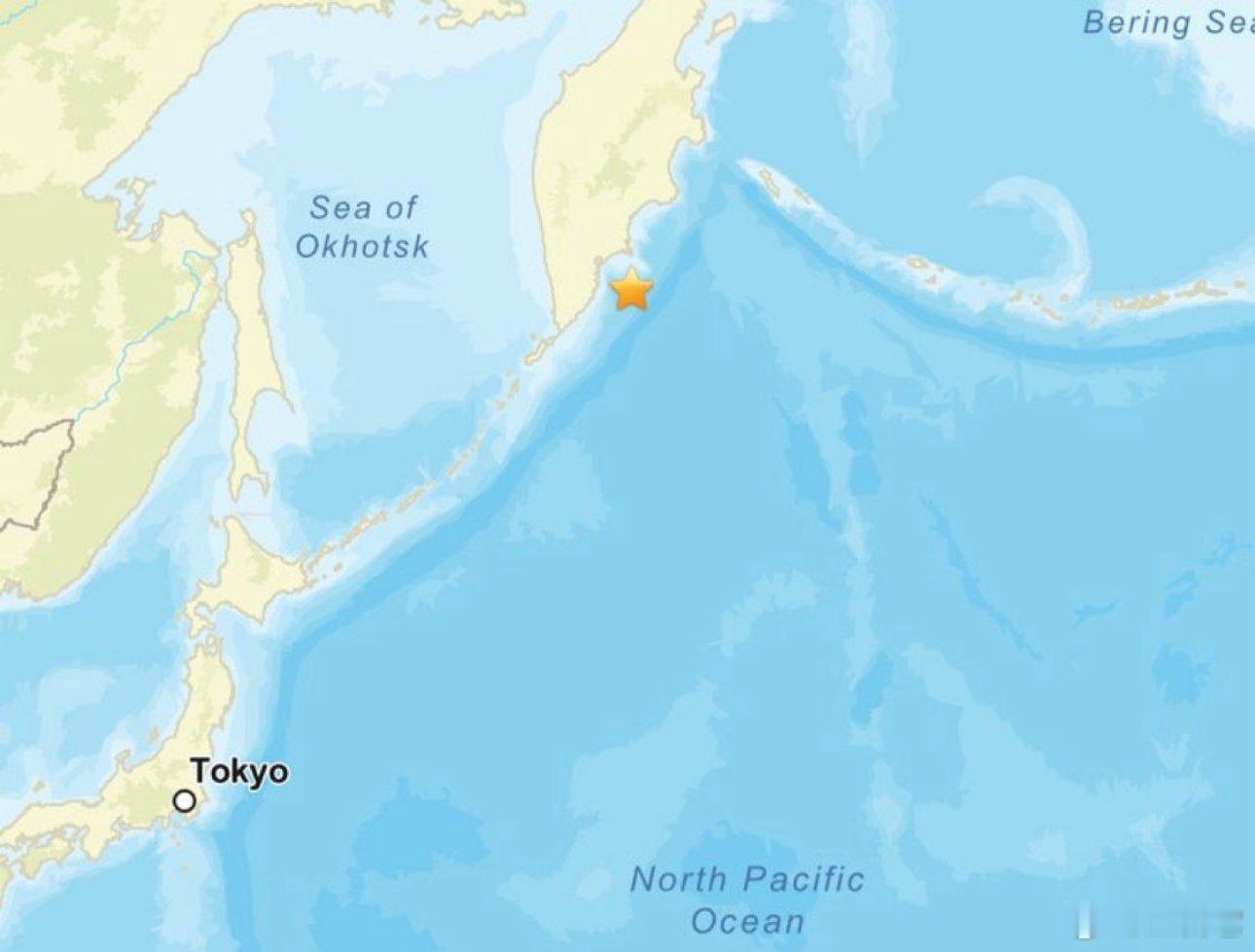 ‼️  美国地质调查局 (USGS) 将堪察加半岛地震的震级从 8.7 级升级为