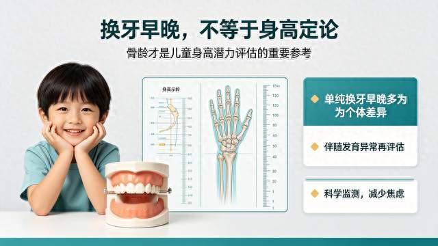 骨龄怎么看？换牙和孩子发育、身高到底有什么关联？