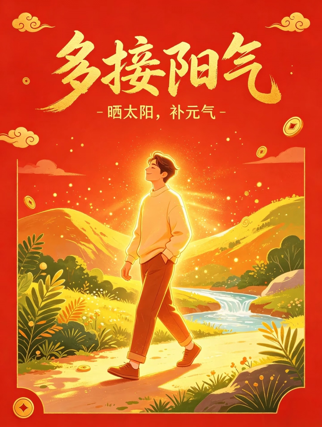 补运势的好方法1、晒太阳晒背，补阳气，百邪不侵。2、早睡觉少熬夜。精气神旺运就回