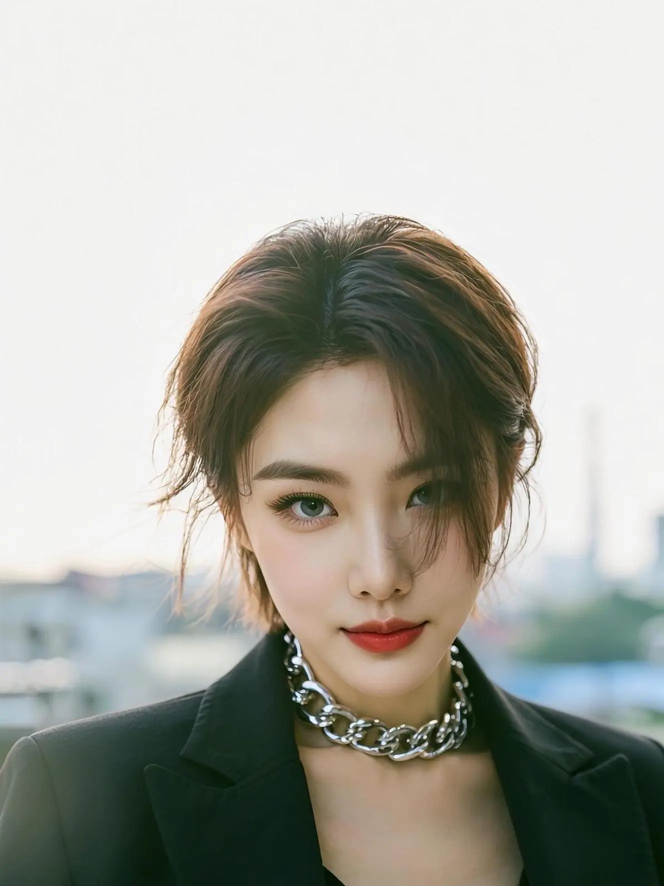 今天我是短发精致女孩儿……