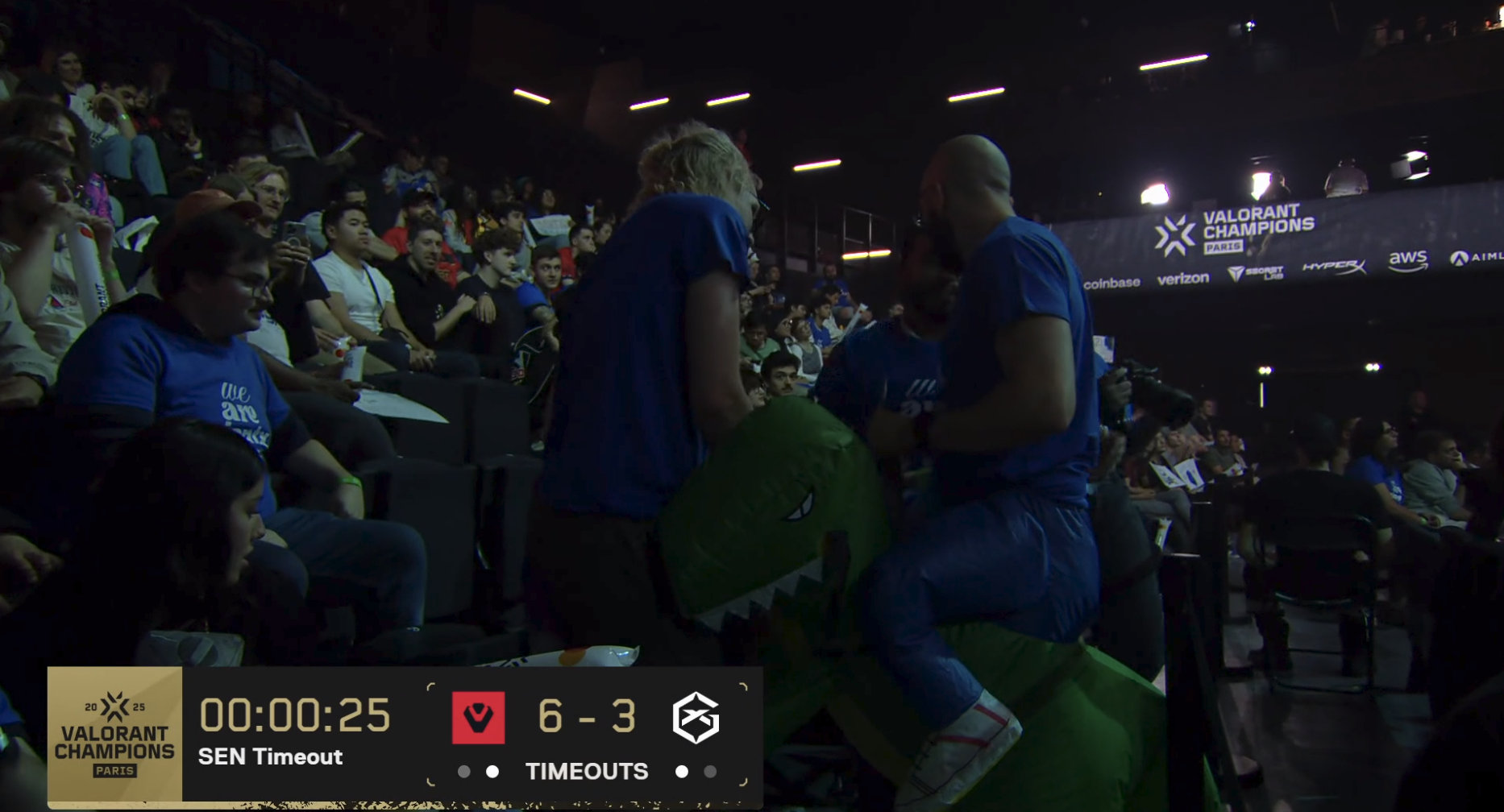 GX对阵SEN 无畏契约巴黎全球冠军赛gx前压战术连拿三分后逼出了sen的战术暂