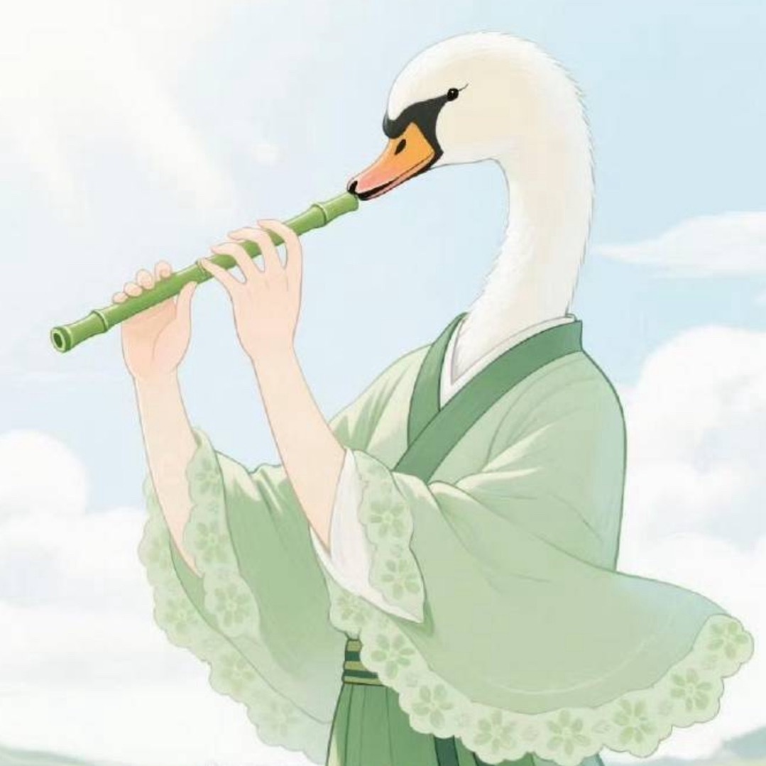 哎马，这是丑小鸭给白天鹅做的表情包吗，还怪有心的 ​​​