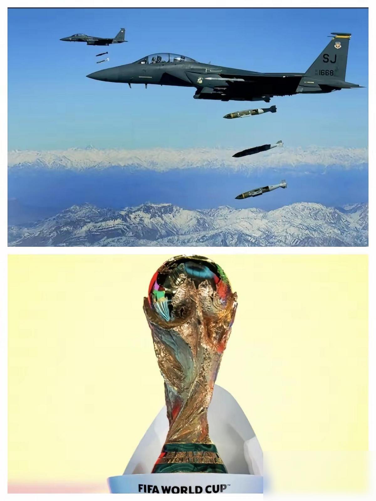 世界杯期间，美国又闹出了一幕尴尬场面！美国成为世界杯主办方中少见的一个：参赛队还