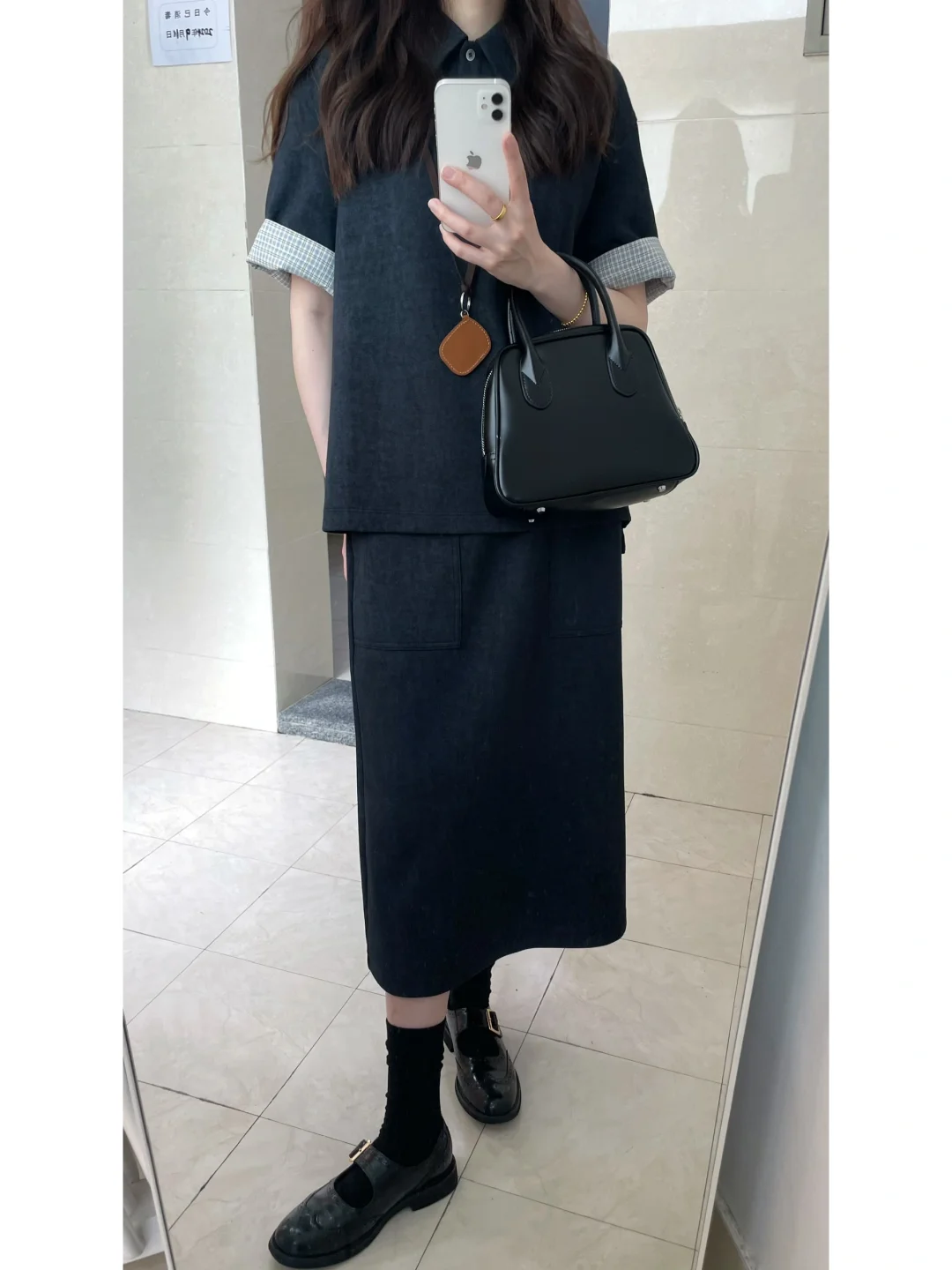 miu系穿搭/ 这个polo衫质感很绝！