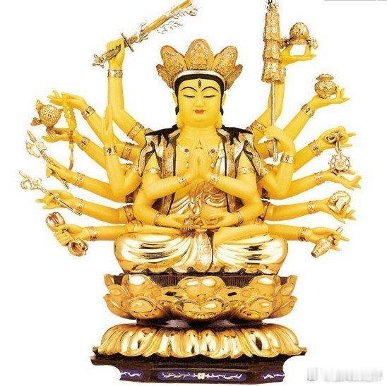 【准提神咒】（十小咒之一）稽首皈依苏悉帝  头面顶礼七俱胝  我今称赞大准提　唯