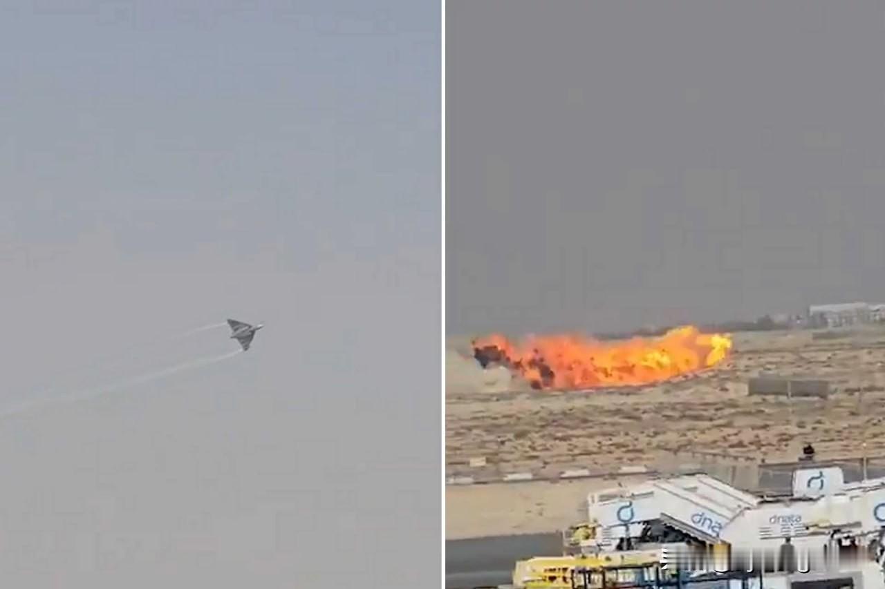 🇮🇳🇦🇪 印度空军“光辉”（Tejas）战斗机在迪拜航展坠毁：事故危及L