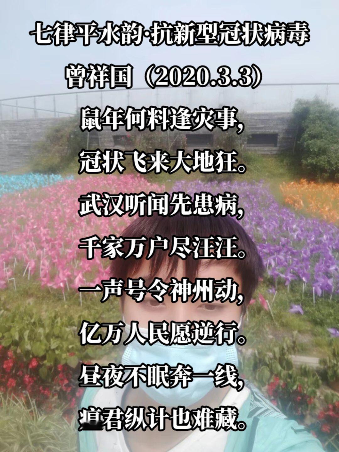 七律平水韵·抗新型冠状病毒