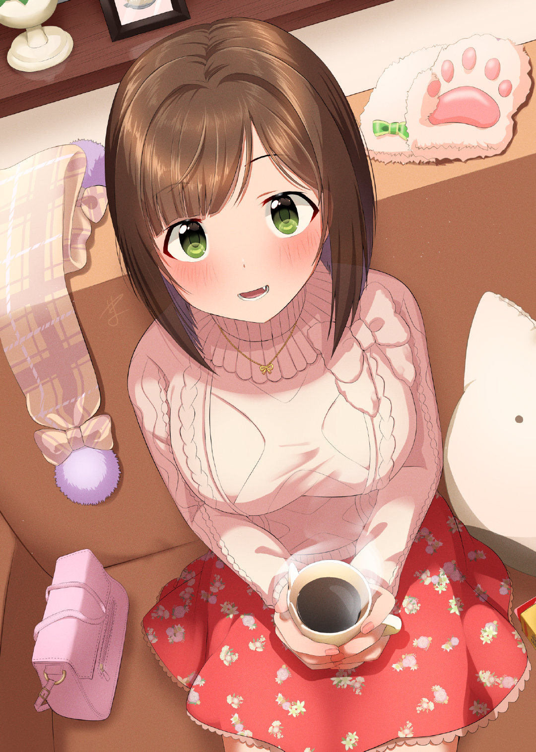 前川未来——偶像大师——画师: 薩摩妹子，