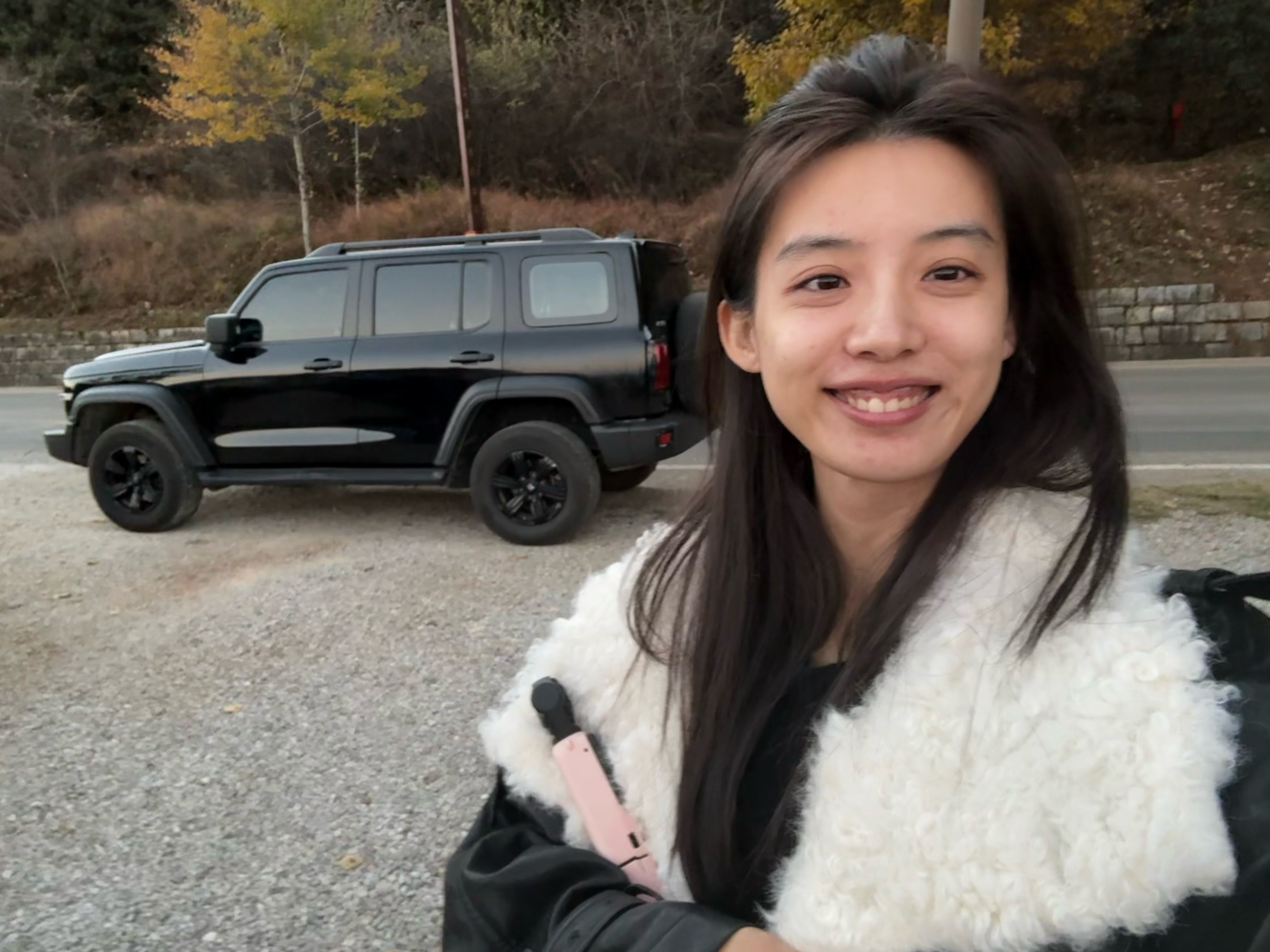 就这样为了看晨雾开到了泸沽湖。幸福就是让人说不出话，还要流下眼泪。朋友们 大雪快