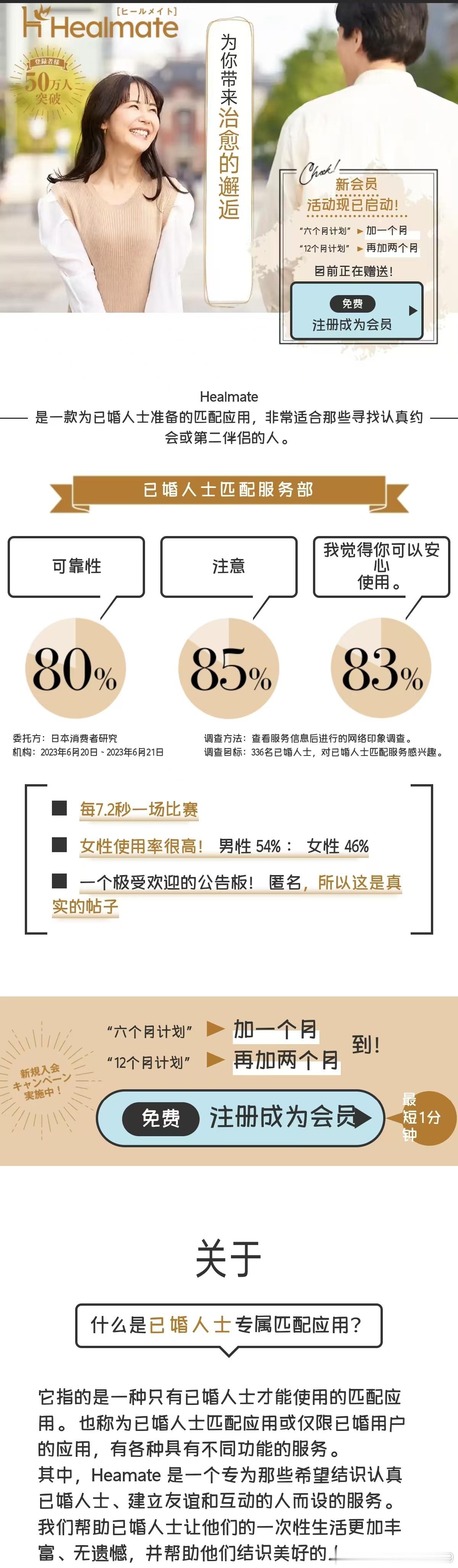 日本已婚人士交友配对 APP，登录人数突破 50 万。玩的太颠了 