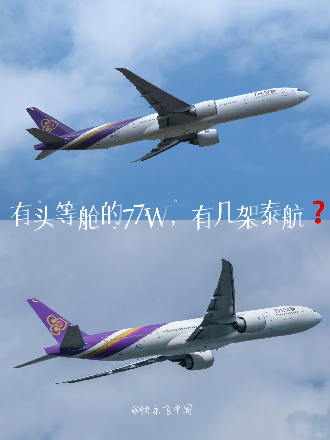 泰航有头等舱的77W，有几架❓1️⃣篇看懂❗️