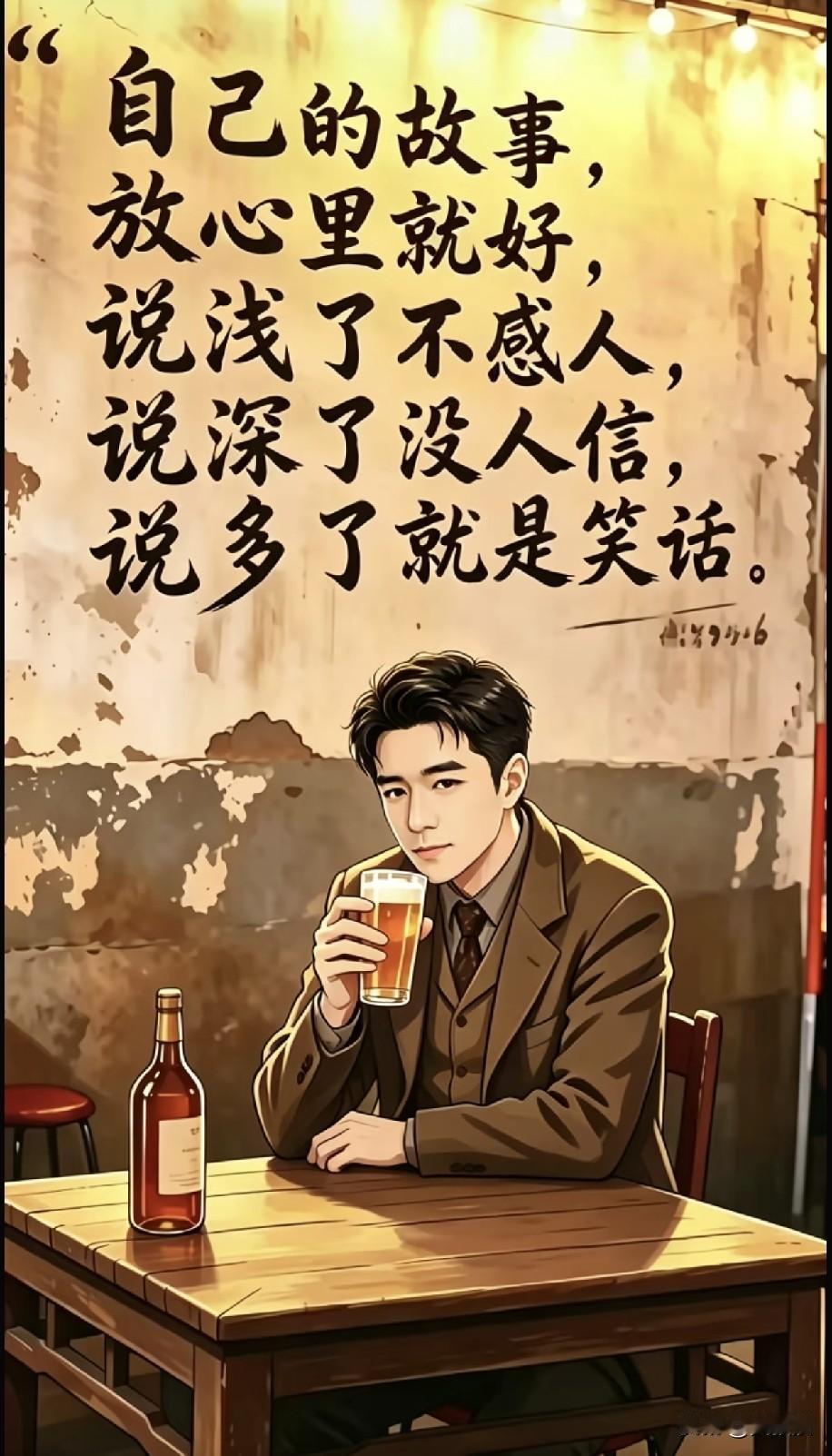 成年人大多数时候都是孤独的
你同意吗？