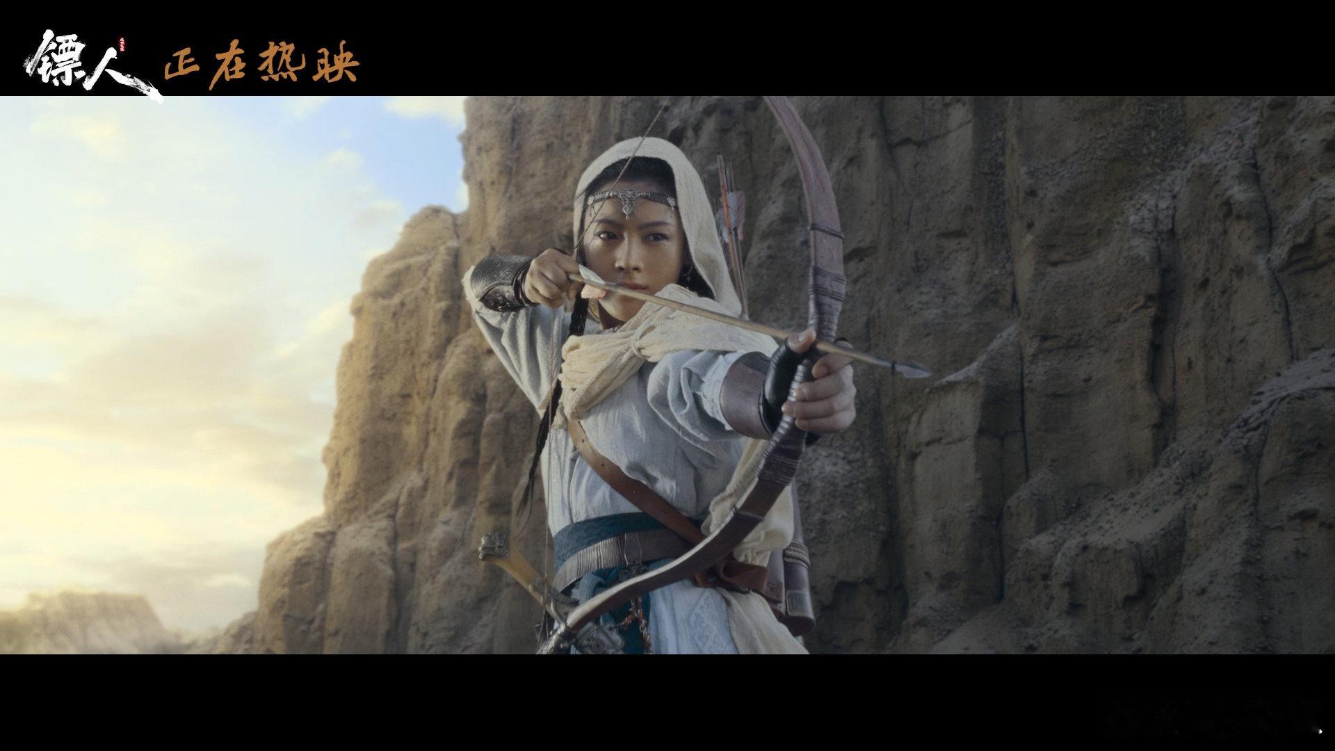 一分钟感受镖人中式美学真的被镖人美到失语！写意江湖视频把大漠武侠的氛围感焊死了，