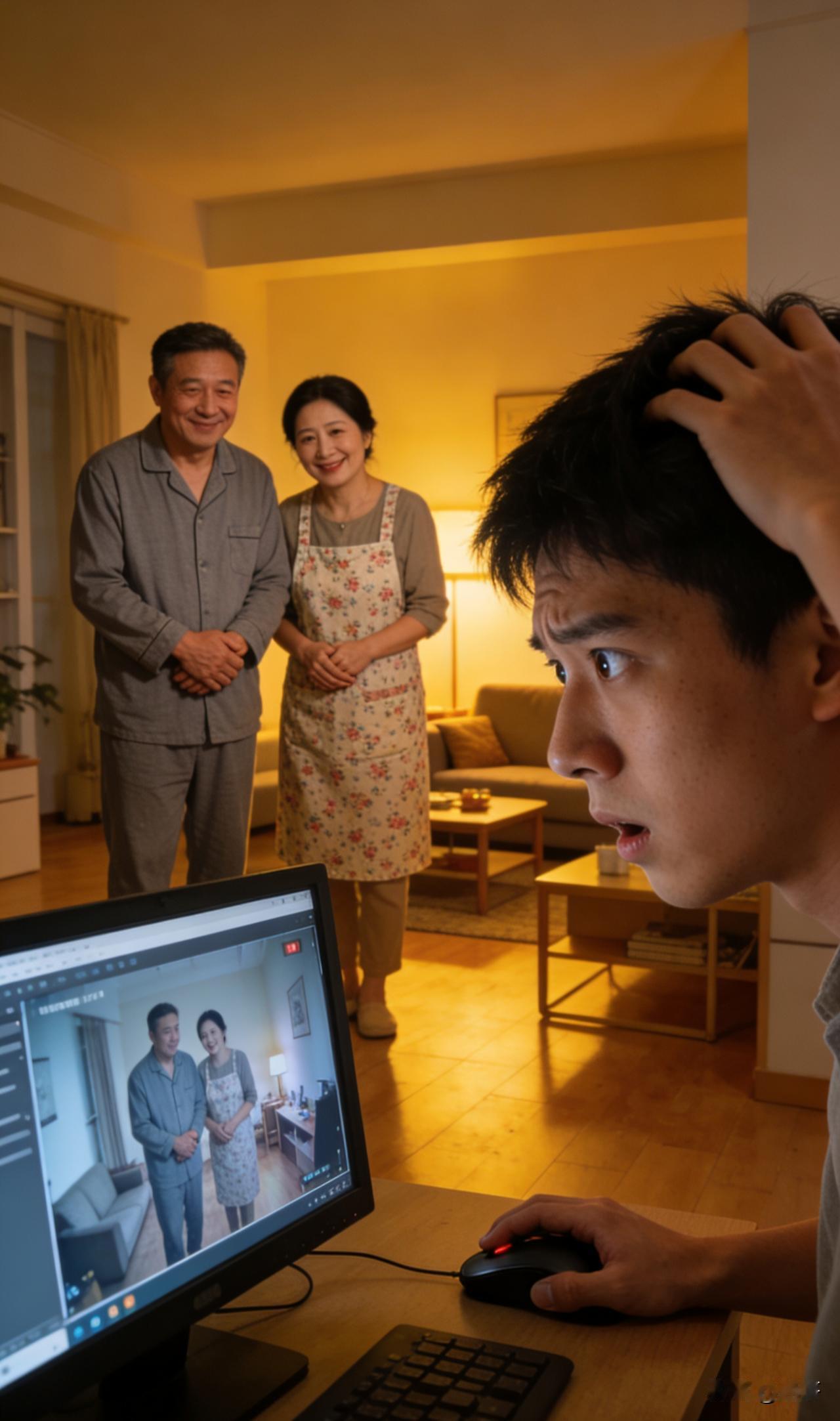 父母突然对我百依百顺，通过监控发现，原来是这样！

自从半年前母亲那次头晕摔了一