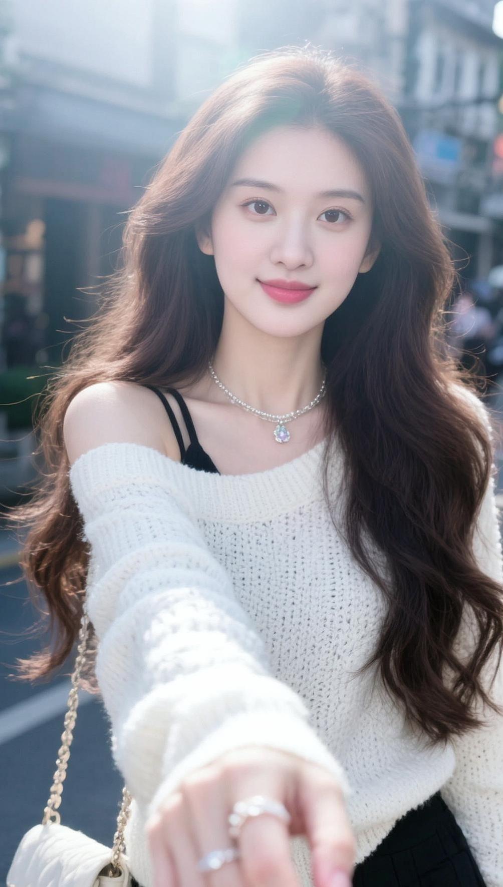 AI逆光自拍照  抖音ai创作