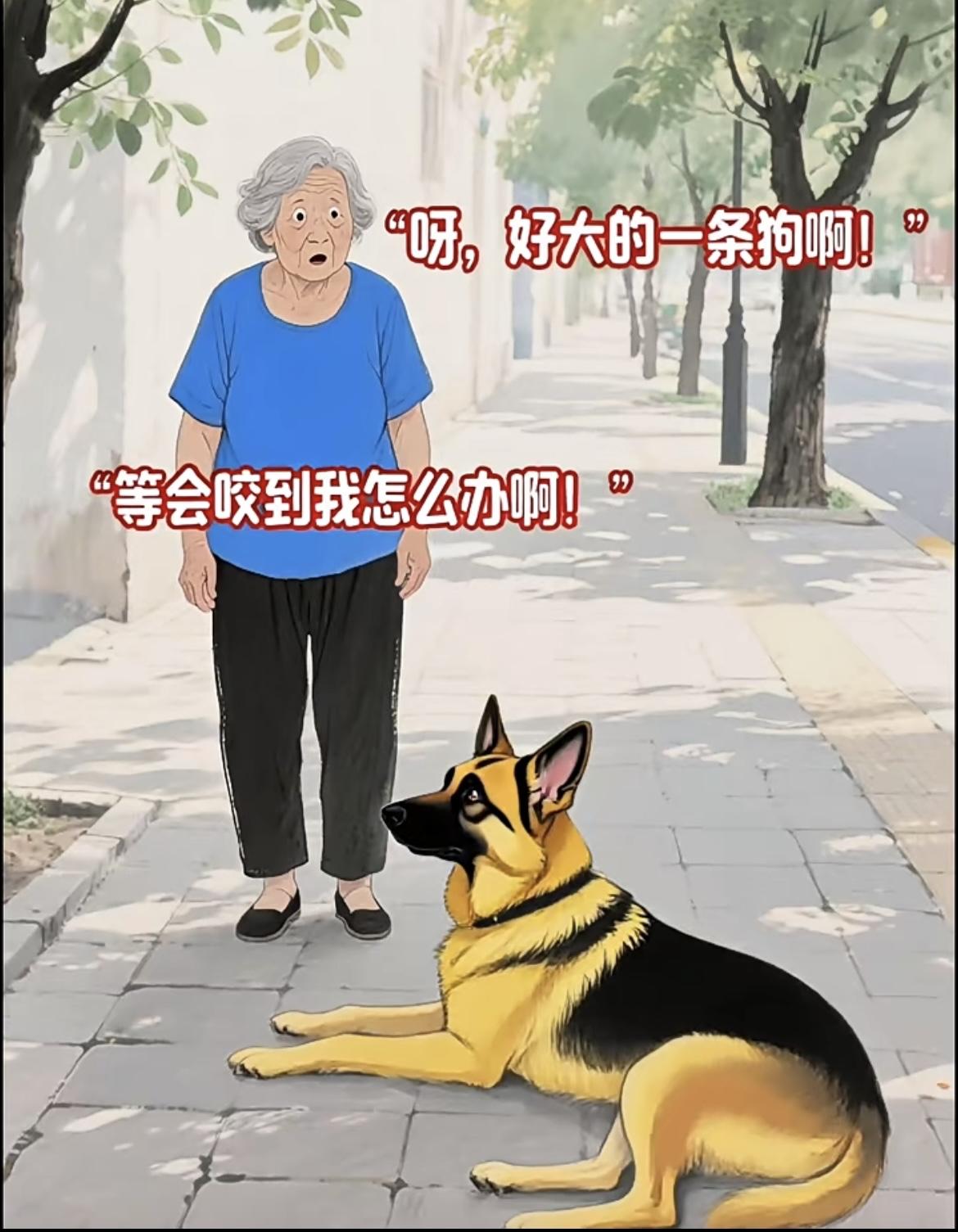 “被路边的狗咬了，你们管不管？”📞🐕