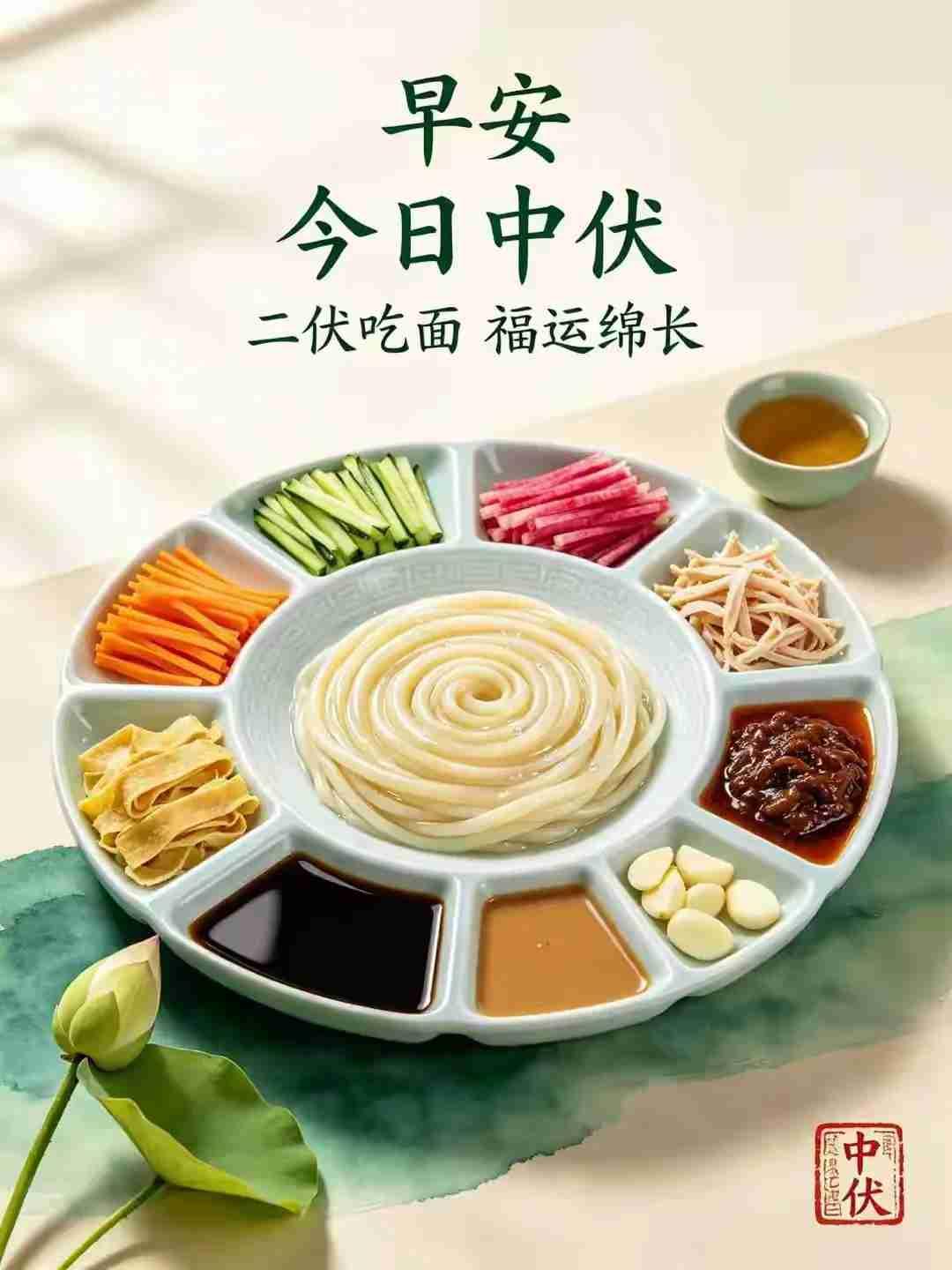 不知不觉中中伏到了，之所以说是不知不觉，因为过去的这个初伏是青岛很多年没有的凉爽