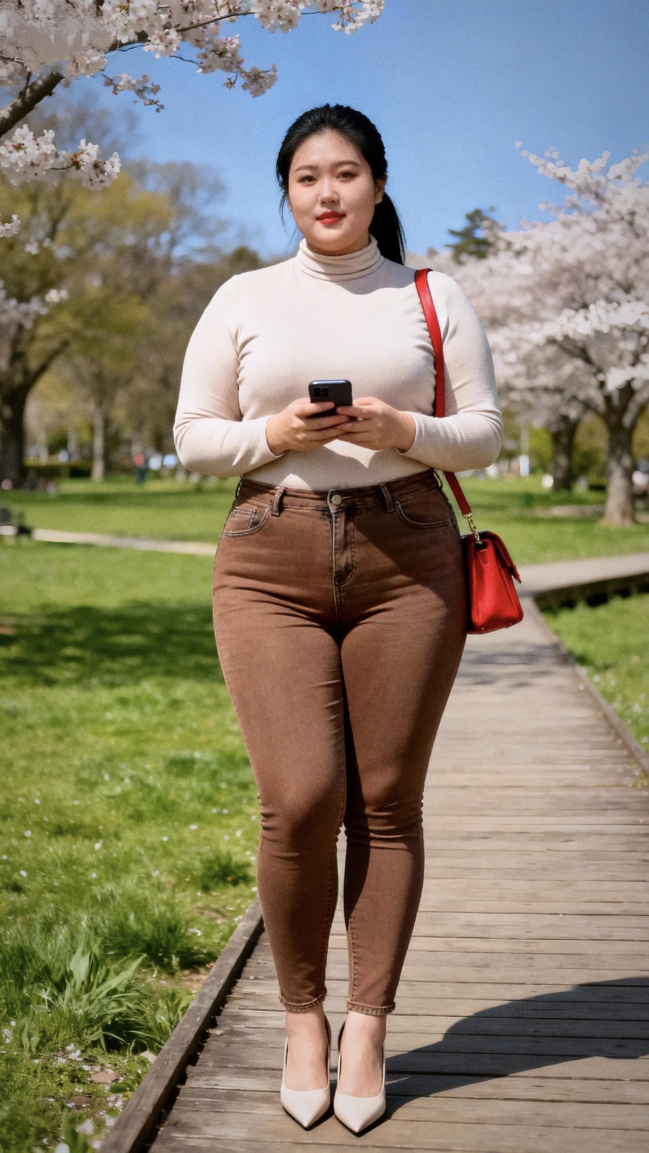 都说喜欢女人胖胖的，结果我成功的胖了，梨形身材正确穿衣 女梨形显瘦穿搭