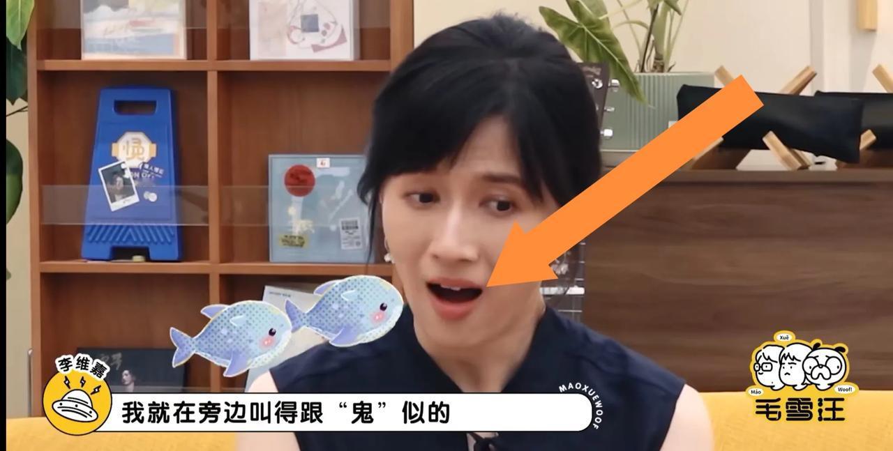 李维嘉和李雪琴谈何炅
手持摄像机坐跳楼机
papi酱惊得嘴都没合上。
李雪琴也说