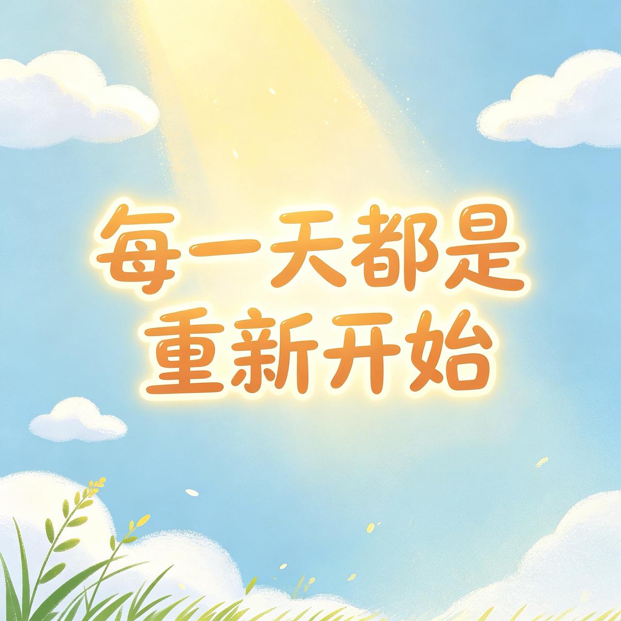 “每一天都是重新开始”

“你比你想象的更强大”，

“你比你相信的更值得被爱”