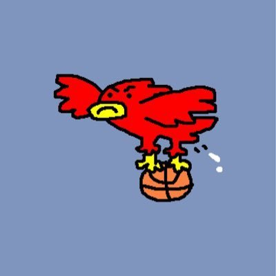 老鹰官方的新头像向nba Paint致敬[泪奔]chinahawks ｜我的观赛