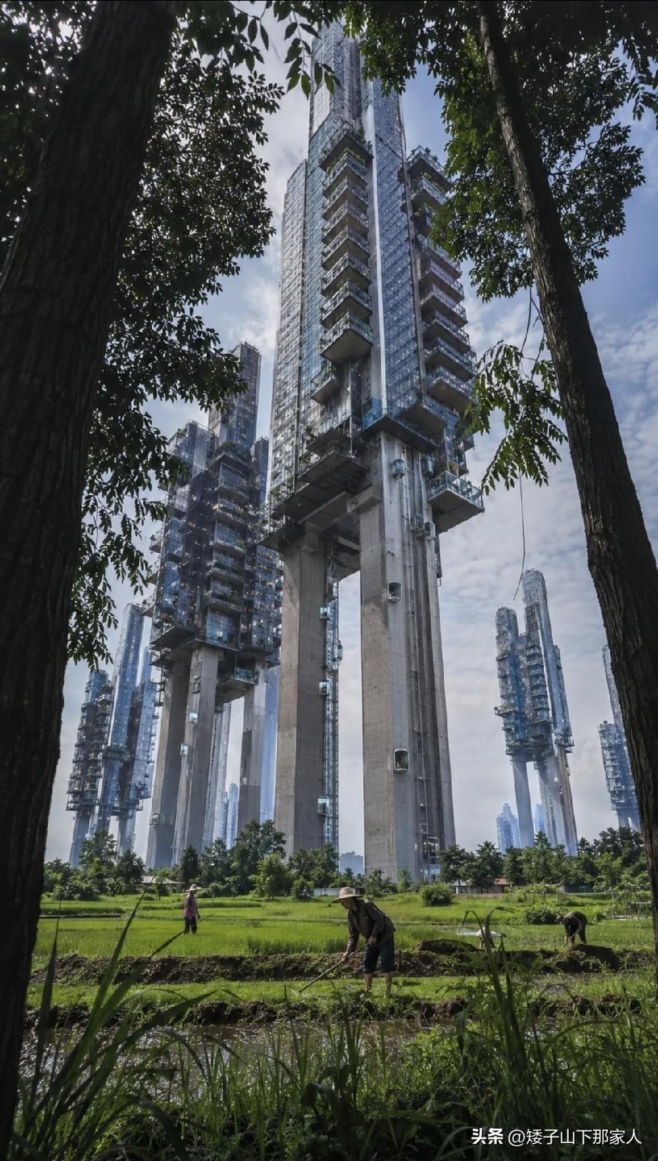 各位一级结构，一建，未来的房子会不会进化成这样？结构受力算的过吗？